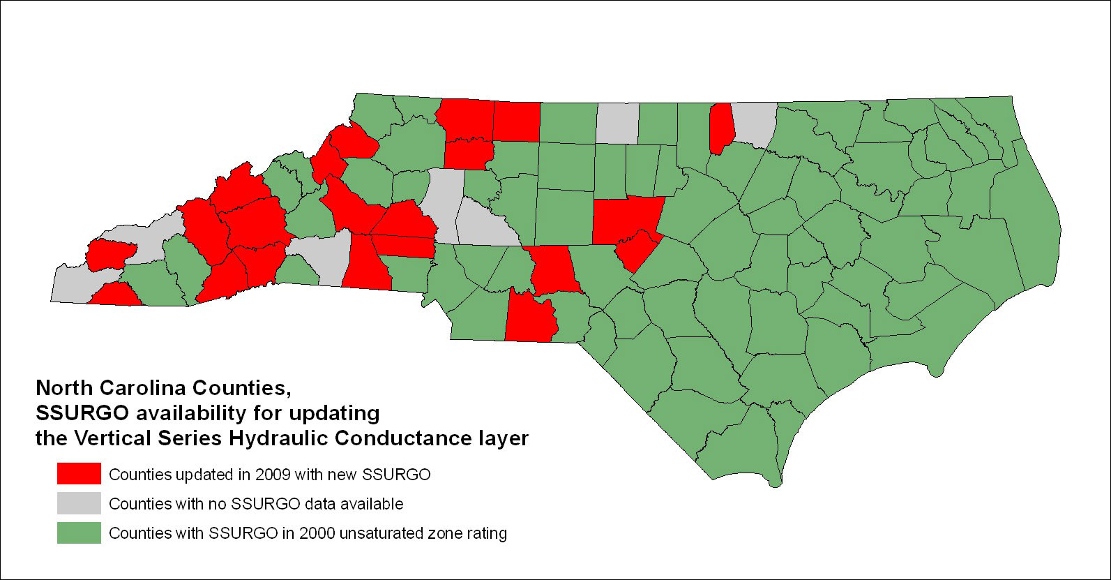 USGS North Carolina WSC Projects Updates To GIS Layers For Public