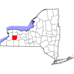 USGS TOPO 24K Maps Wyoming County NY USA
