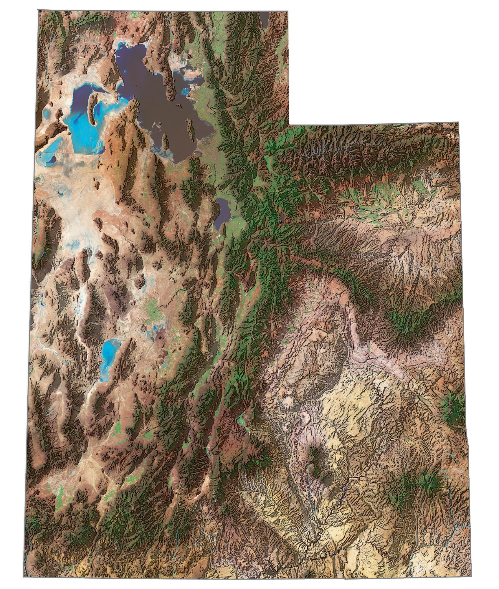 Utah County Map GIS Geography