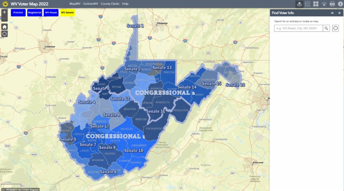 Warner Releases Interactive Map For May s Primary Election 